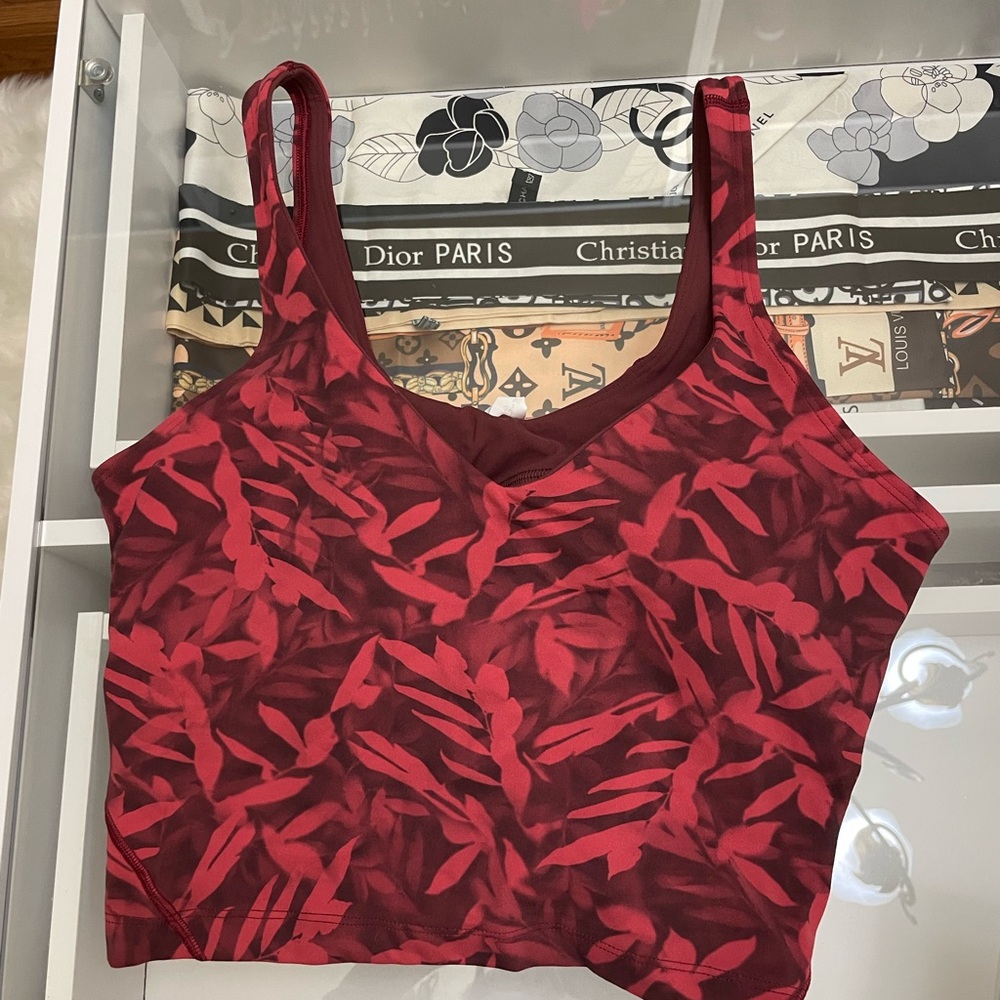 Lululemon Athletica Crimson Align Tank